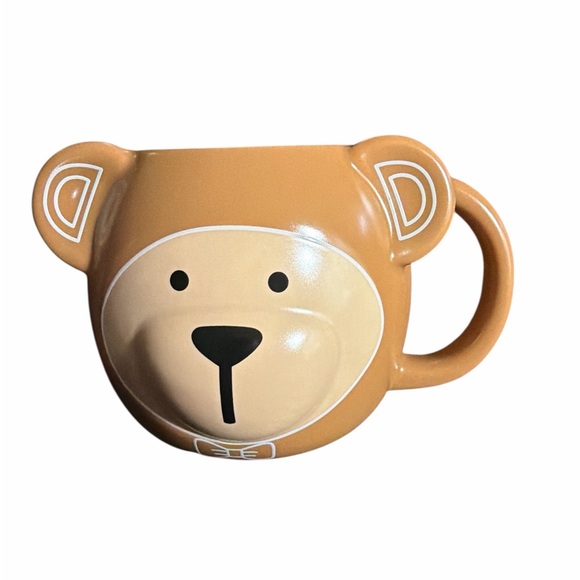 Starbucks Other - Starbucks Bear Face Mug - Tan NWT